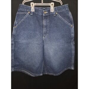 Lee Dungarees VINTAGE‎ Shorts Mens 33 Dark Wash Carpenter Utility 90's USA Made